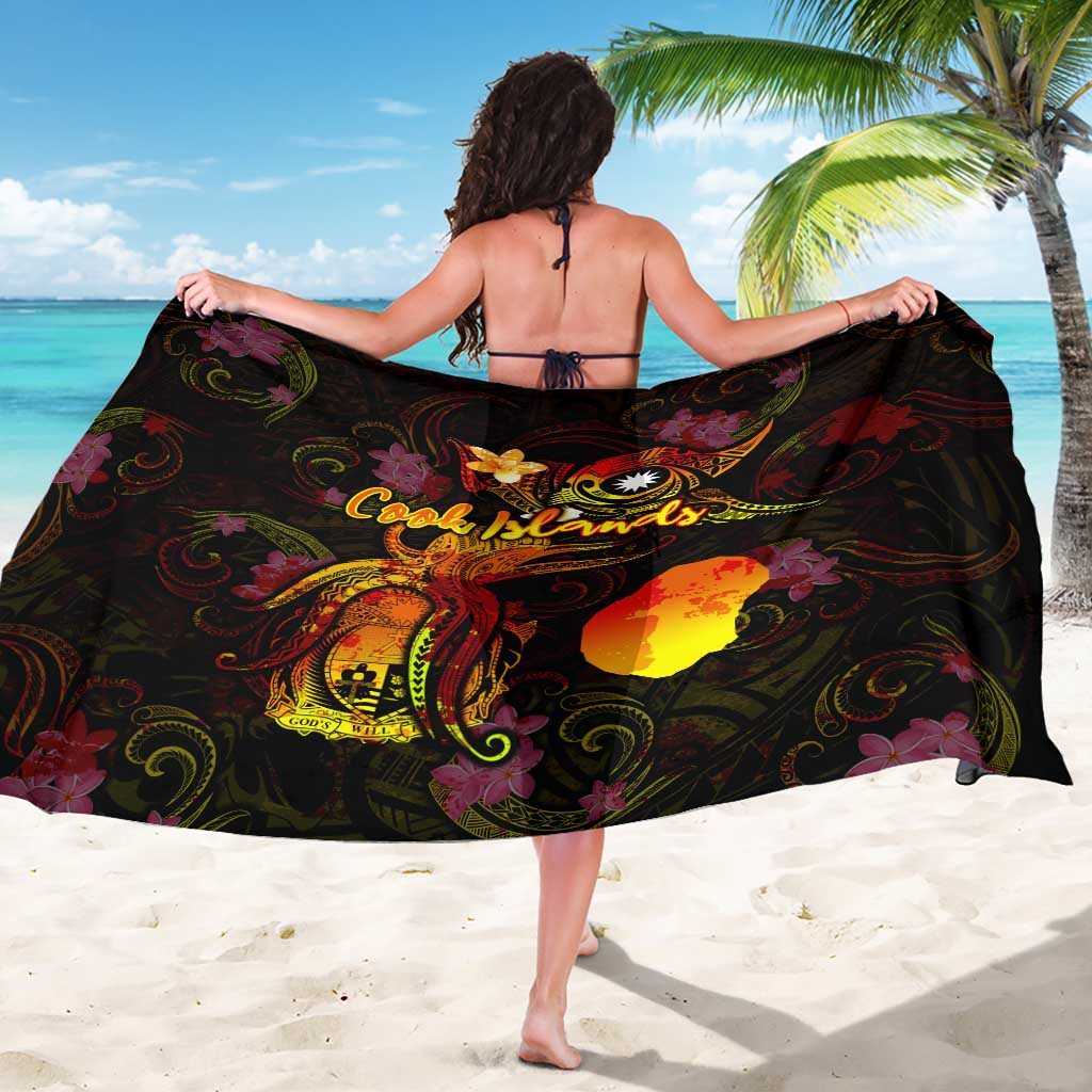 Nauru Sarong Octopus Plumeria Polynesian Tattoo