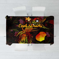 Nauru Tablecloth Octopus Plumeria Polynesian Tattoo