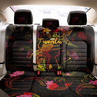 Tuvalu Back Car Seat Cover Octopus Plumeria Polynesian Tattoo