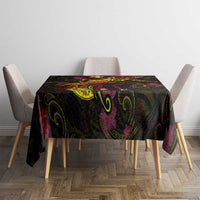 Tuvalu Tablecloth Octopus Plumeria Polynesian Tattoo