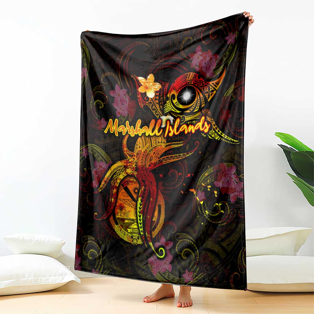 Marshall Islands Blanket Octopus Plumeria Polynesian Tattoo