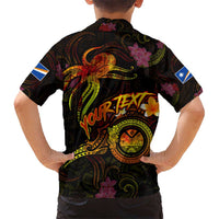 Marshall Islands Hawaiian Shirt Octopus Plumeria Polynesian Tattoo