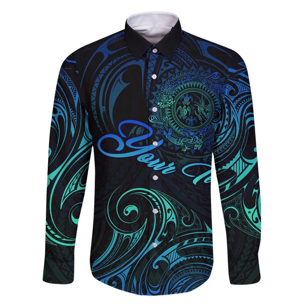 Sea Animal Polynesia Family Matching Mermaid Dress and Hawaiian Shirt Polynesian Pattern