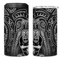 All Black 4 in 1 Can Cooler Tumbler New Zealand Rugby Mascot Maori
