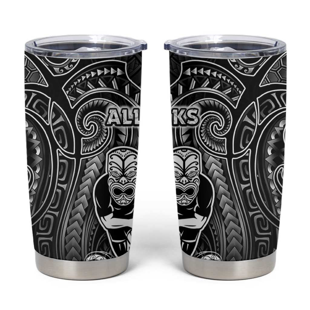 All Black Tumbler Cup New Zealand Rugby Mascot Maori