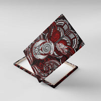 New Zealand Aotearoa Rugby Canvas Wall Art Maori Fern Tattoo Art