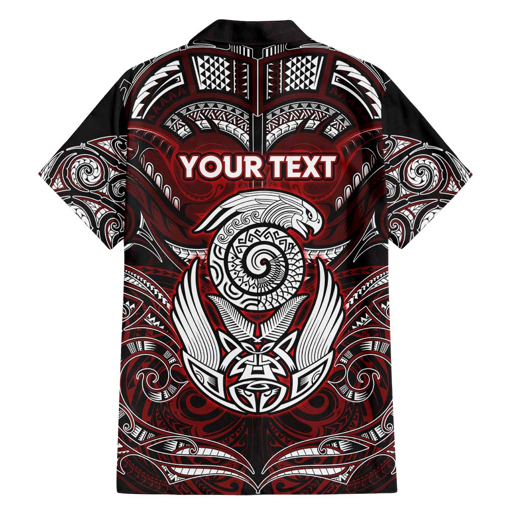 Personalized New Zealand Aotearoa Rugby Family Matching Tank Maxi Dress and Hawaiian Shirt Maori Fern Tattoo Art