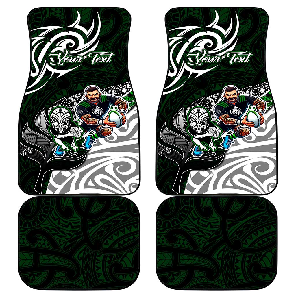 NZ Aotearoa Rugby Car Mats New Zealand Silver Fern