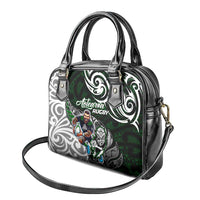NZ Aotearoa Rugby Shoulder Handbag New Zealand Silver Fern
