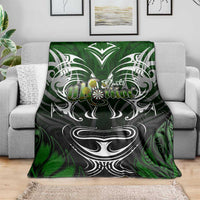 Warriors Maori Darts Blanket New Zealand Darts Silver Fern