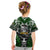 Personalised Warriors Maori Darts Kid T Shirt New Zealand Darts Silver Fern