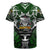 Personalised Warriors Maori Darts Rugby Jersey New Zealand Darts Silver Fern