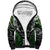 Personalised Warriors Maori Darts Sherpa Hoodie New Zealand Darts Silver Fern