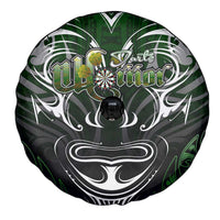 Warriors Maori Darts Spare Tire Cover New Zealand Darts Silver Fern