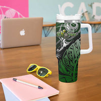 Warriors Maori Darts Tumbler With Handle New Zealand Darts Silver Fern