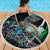 New Zealand Darts Beach Blanket NZ Paua Shell Maori Fern