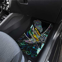 New Zealand Darts Car Mats NZ Paua Shell Maori Fern