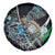 New Zealand Darts Spare Tire Cover NZ Paua Shell Maori Fern