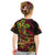 Custom Vanuatu 45th Independence Anniversary Kid T Shirt Flower Melanesian Namele Turtle - Polynesian Pride