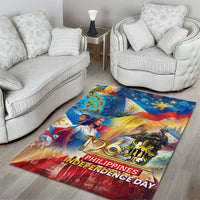 The Philippines 126th Independence Anniversary Area Rug Art Style - Polynesian Pride