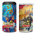 The Philippines 126th Independence Anniversary 4 in 1 Can Cooler Tumbler Art Style - Polynesian Pride