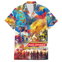 Custom The Philippines 126th Independence Anniversary Hawaiian Shirt Art Style - Polynesian Pride