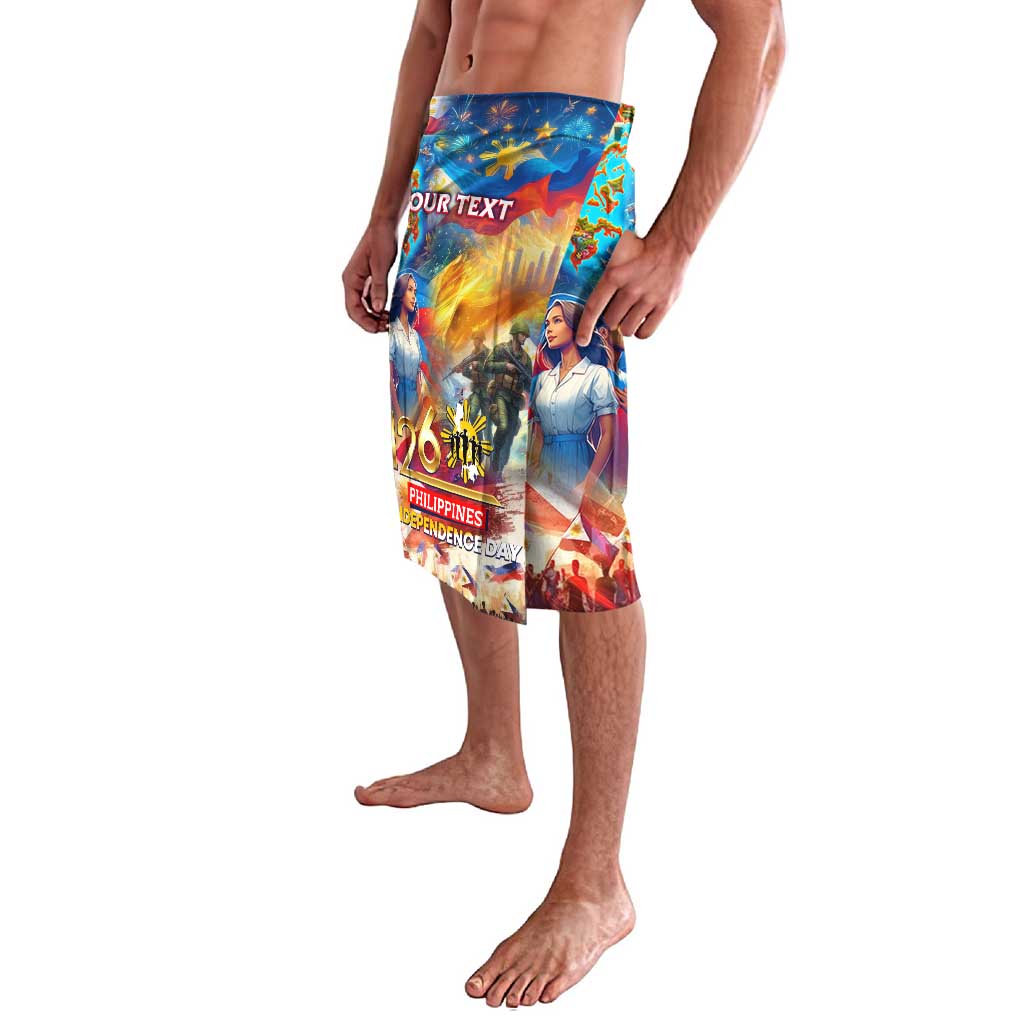 Custom The Philippines 126th Independence Anniversary Lavalava Art Style - Polynesian Pride