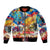 Custom The Philippines 126th Independence Anniversary Sleeve Zip Bomber Jacket Art Style - Polynesian Pride