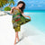 Personalized Vanuatu 45th Independence Anniversary Sarong Melanesian Pattern Reggae - Polynesian Pride