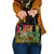 Personalized Vanuatu 45th Independence Anniversary Shoulder Handbag Melanesian Pattern Reggae - Polynesian Pride