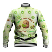 Kiwi Cannibalism Baseball Jacket New Zealand Kiwi Cute Bird Funny DT02 - Polynesian Pride