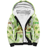 Kiwi Cannibalism Sherpa Hoodie New Zealand Kiwi Cute Bird Funny