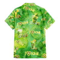 I Love Kiwi Family Matching Mermaid Dress and Hawaiian Shirt New Zealand Kiwi Fruit Summer Cocktail