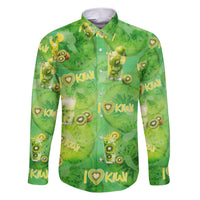 I Love Kiwi Family Matching Short Sleeve Bodycon Dress and Hawaiian Shirt New Zealand Kiwi Fruit Summer Cocktail