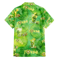 I Love Kiwi Family Matching Tank Maxi Dress and Hawaiian Shirt New Zealand Kiwi Fruit Summer Cocktail