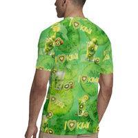 I Love Kiwi Rugby Jersey New Zealand Kiwi Fruit Summer Cocktail