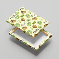 Kiwi Cute Humorous Canvas Wall Art New Zealand Fruit