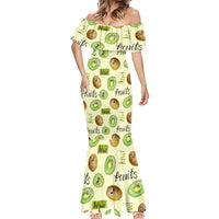 Kiwi Cute Humorous Mermaid Dress New Zealand Fruit