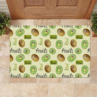 Kiwi Cute Humorous Rubber Doormat New Zealand Fruit