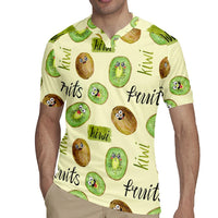 Kiwi Cute Humorous Rugby Jersey New Zealand Fruit