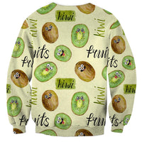 Kiwi Cute Humorous Sweatshirt New Zealand Fruit