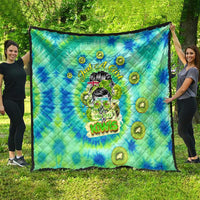 Just a Girl Who Loves Kiwis Quilt New Zealand Tie Dye DT02 - Polynesian Pride