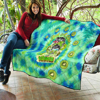 Just a Girl Who Loves Kiwis Quilt New Zealand Tie Dye DT02 - Polynesian Pride
