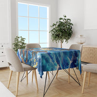 Hawaii Father's Day Tablecloth The Surfing Dad Polynesian Tattoo