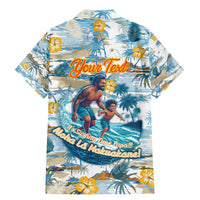 Hawaii Father's Day It's Surfing Time Family Matching Mermaid Dress and Hawaiian Shirt Aloha Lā Makuakane