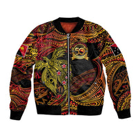 Papua New Guinea 50th Independence Day Bomber Jacket Culture Spirit and Sovereignty