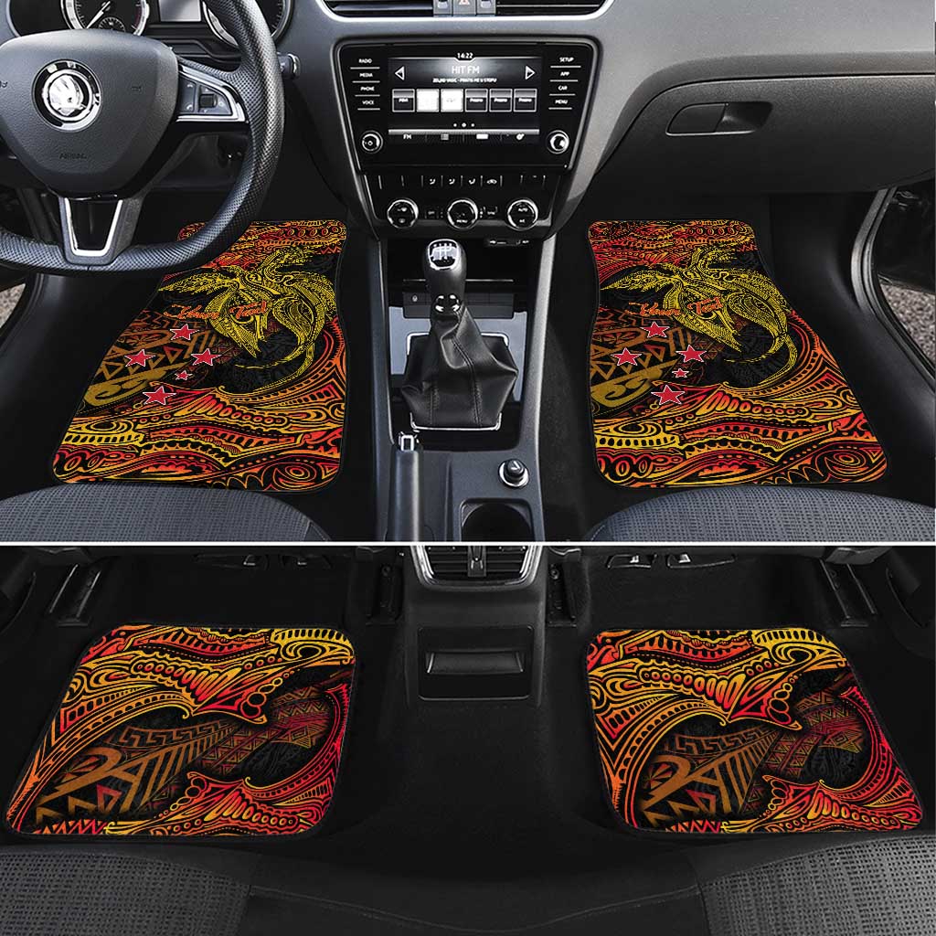 Papua New Guinea 50th Independence Day Car Mats Culture Spirit and Sovereignty