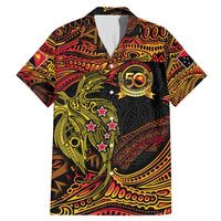 Papua New Guinea 50th Independence Day Family Matching Mermaid Dress and Hawaiian Shirt Culture Spirit and Sovereignty