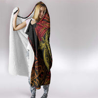 Papua New Guinea 50th Independence Day Hooded Blanket Culture Spirit and Sovereignty DT02 - Polynesian Pride