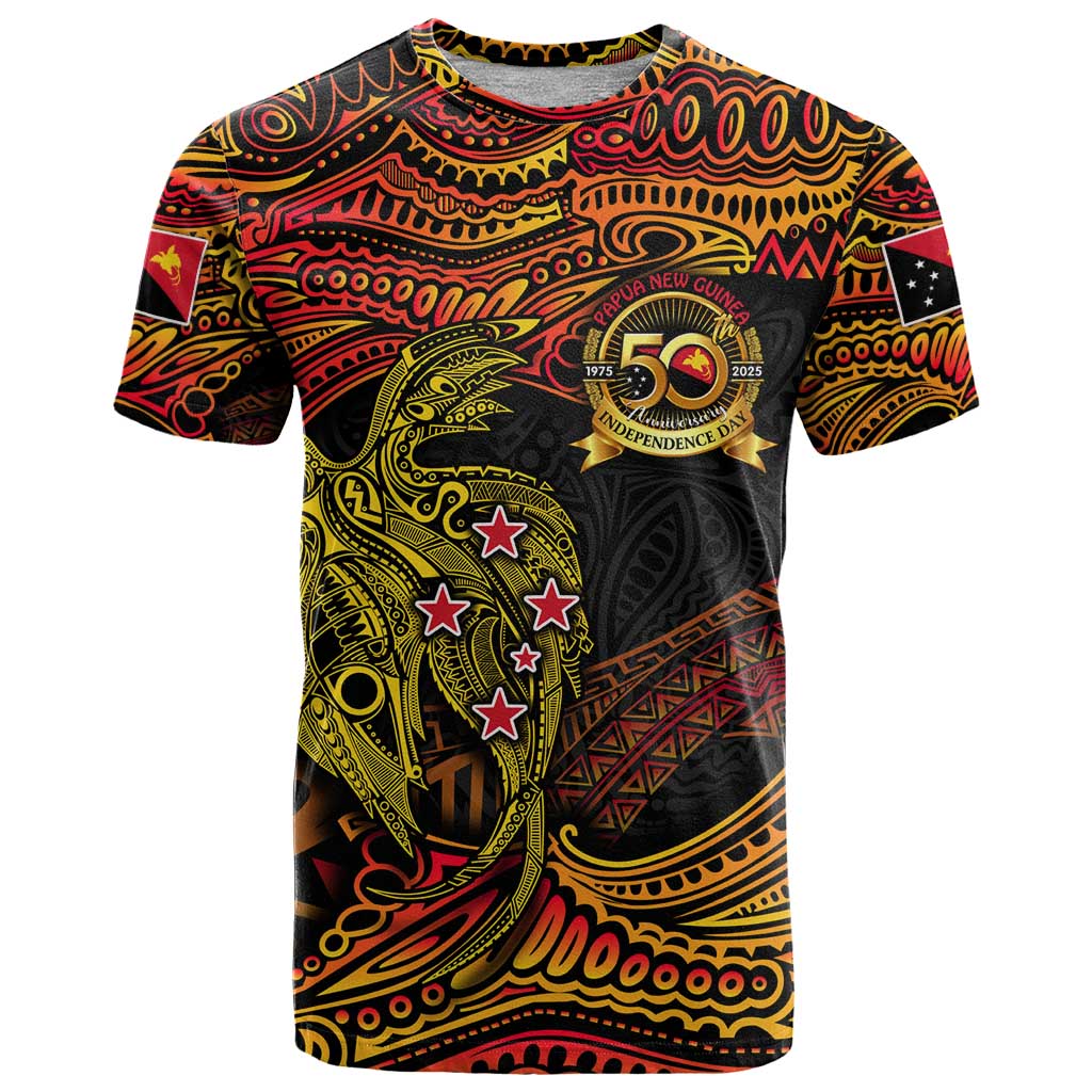 Papua New Guinea 50th Independence Day T Shirt Culture Spirit and Sovereignty